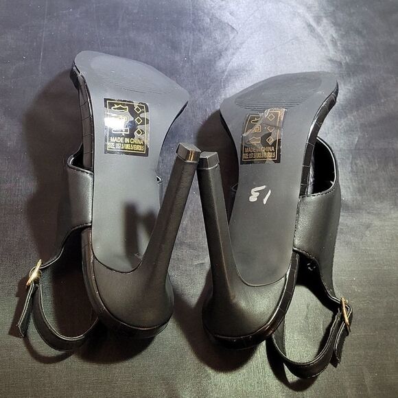 BRAND NEW QUPID OPEN TOE ANKLE STRAP  HIGH HEEL WOMEN"S  PUMP SANDAL - Picture 11 of 14